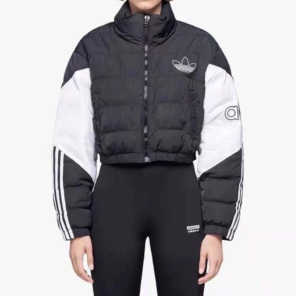 Blackpink Jennie style Adidas vintage style jacket